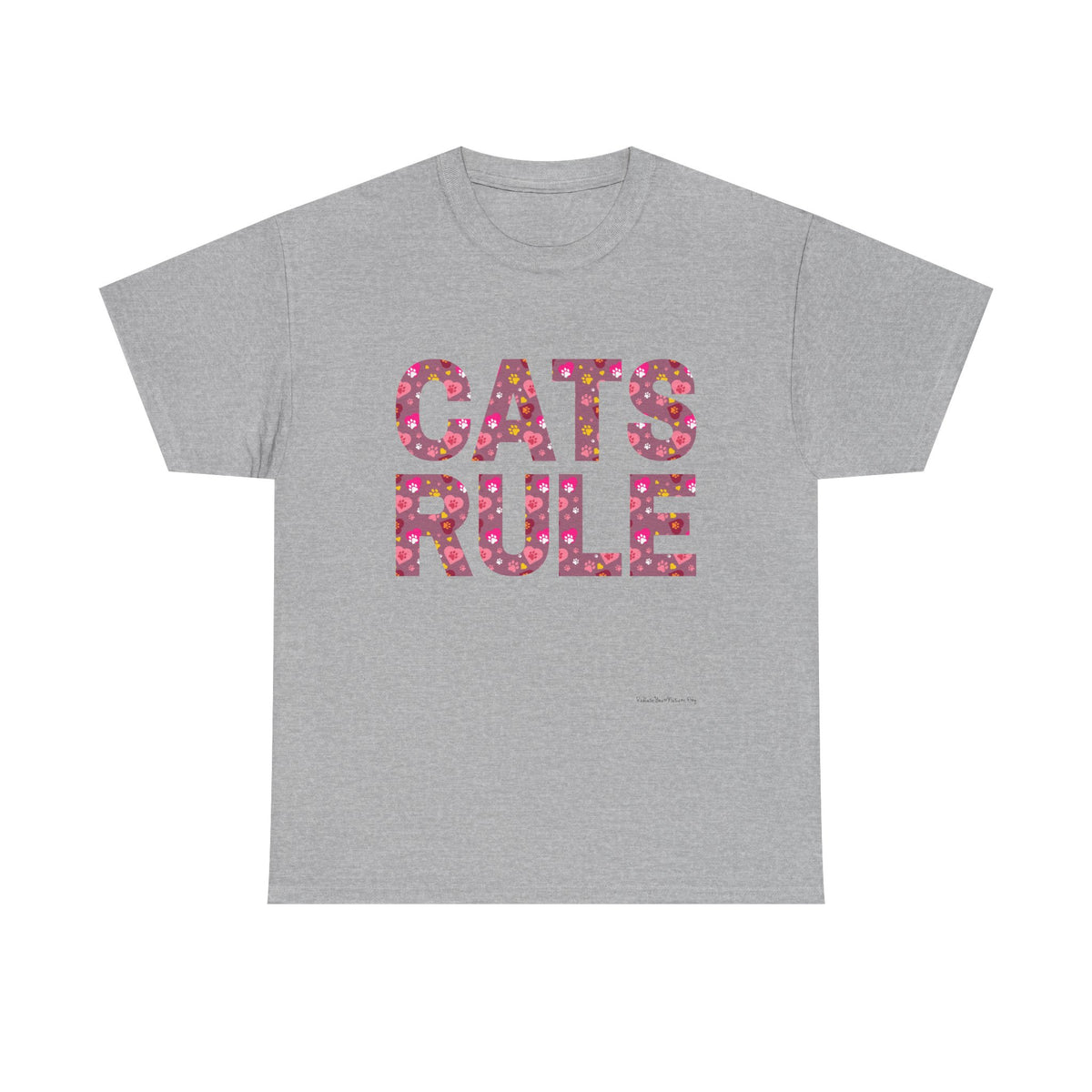 Cats Rule ~ Beautiful Floral Pattern